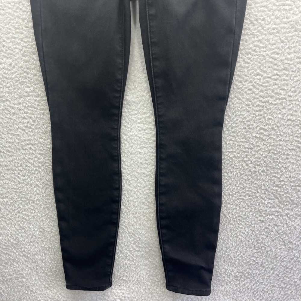 Gap Jeans Womens 00/24R Black True Skinny Active Preppy Work Wear Chore Business - Picture 2 of 15